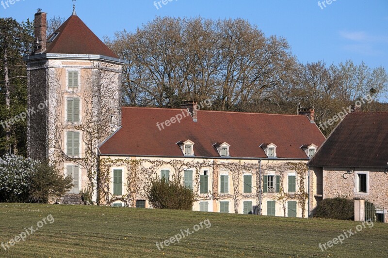 Burgundy Chatel Censoir City House France