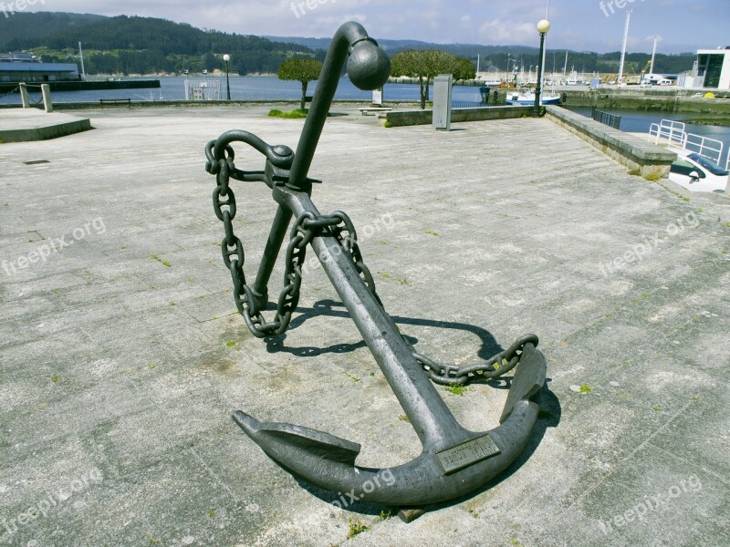 Boat Anchor Iron Museum San Ciprian Free Photos