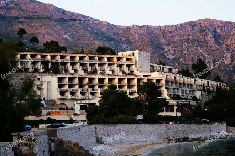 Kupari Dubrovnik Croatia Hotels Abandoned