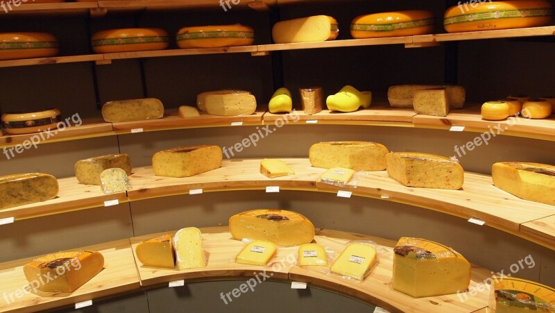 Cheese Types Shop Netherlands Free Photos