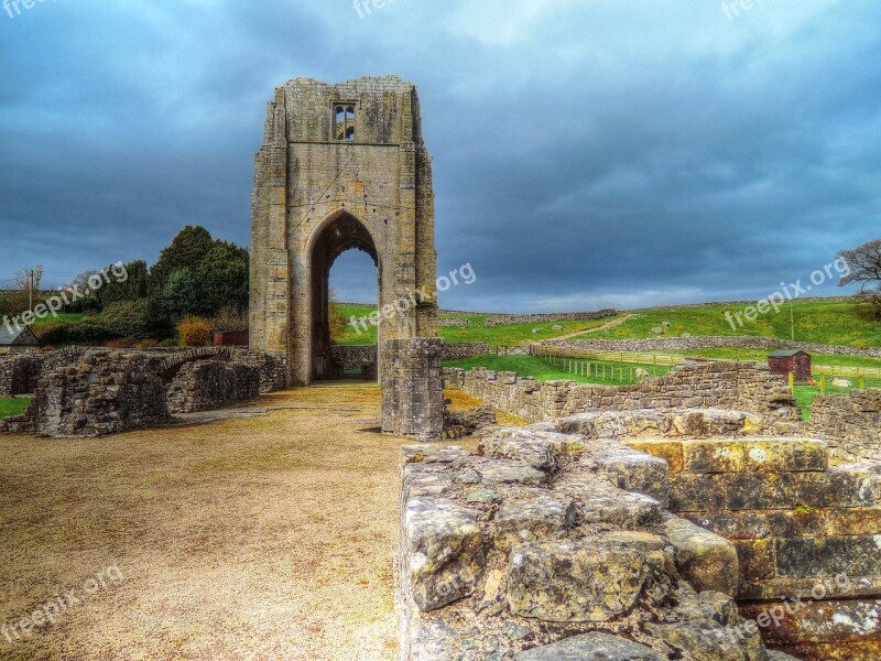 Shap Abbey England Ruine Free Photos