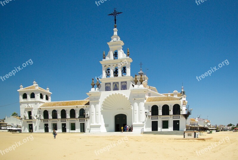 Spain Andalusia El Rocio Church Free Photos