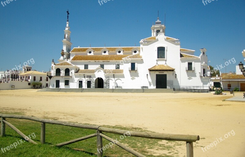 Spain Andalusia El Rocio Church Free Photos