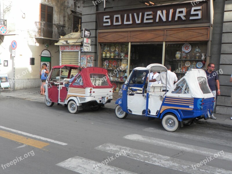 Sicily Street Kamienica Palermo Free Photos