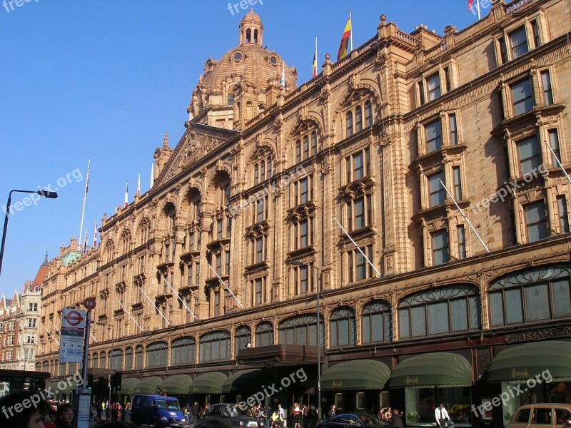 Harrods Department Store London Architecture Retailer Luxury