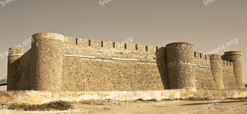 Castle Chinchilla Medieval Albacete Free Photos