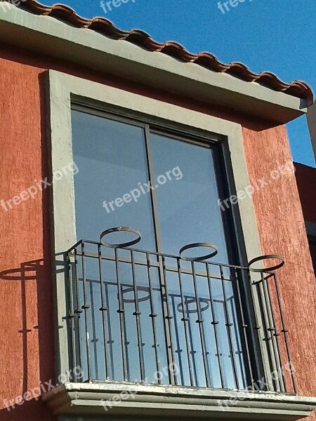 Balcony Ceiling Window Construction House