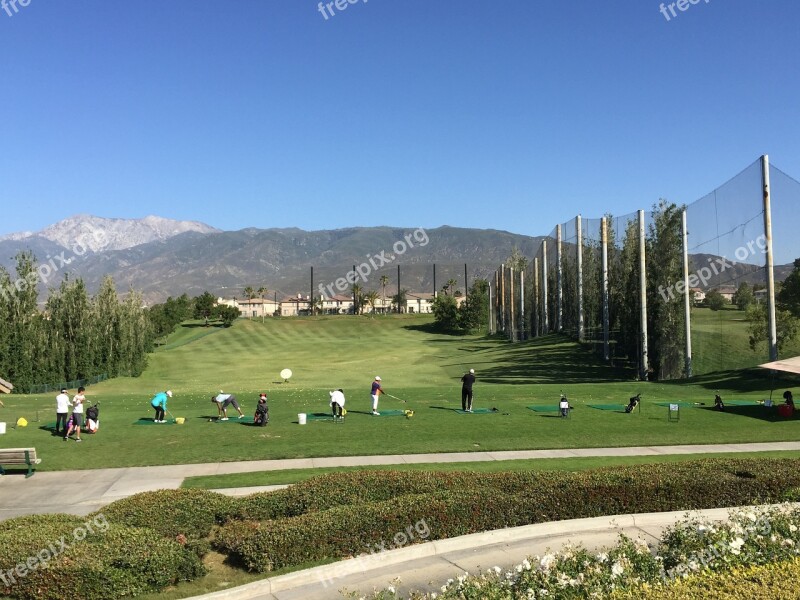 Golf Driving Range Course Practice Free Photos