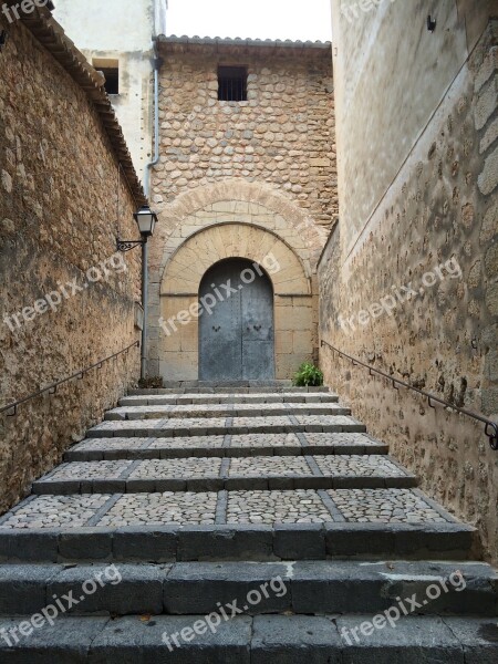 Mallorca Monastery Iron Door Goal Free Photos