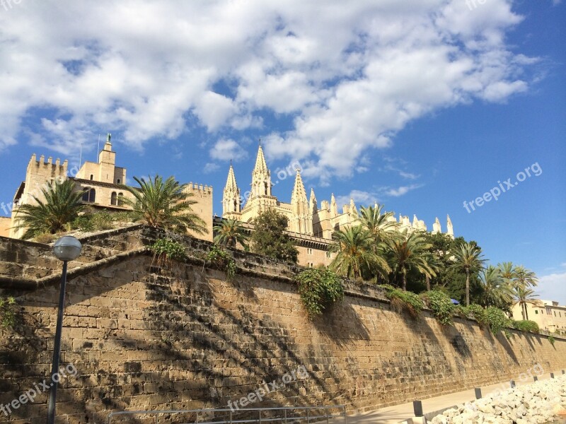 Palma Cathédrale Sunshine Free Photos