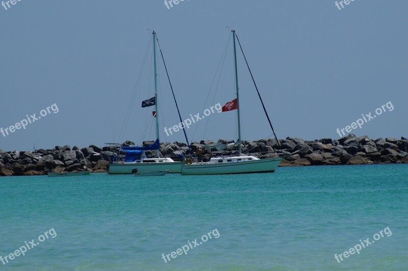 Sail Boat Sea Ocean Summer