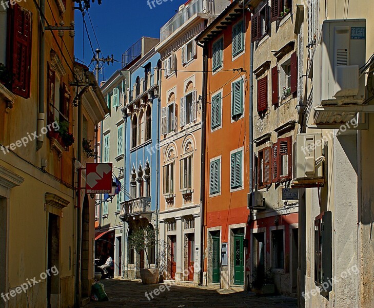 Old Houses Street City The Old Town Architecture