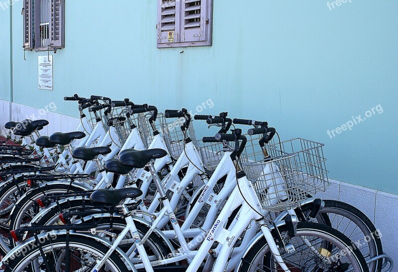 Bicycles Bicycle Parking Means Of Communication Public Transportation Cycling