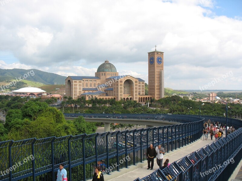 Basilica Nossa Senhora Aparecida Brazil Free Photos