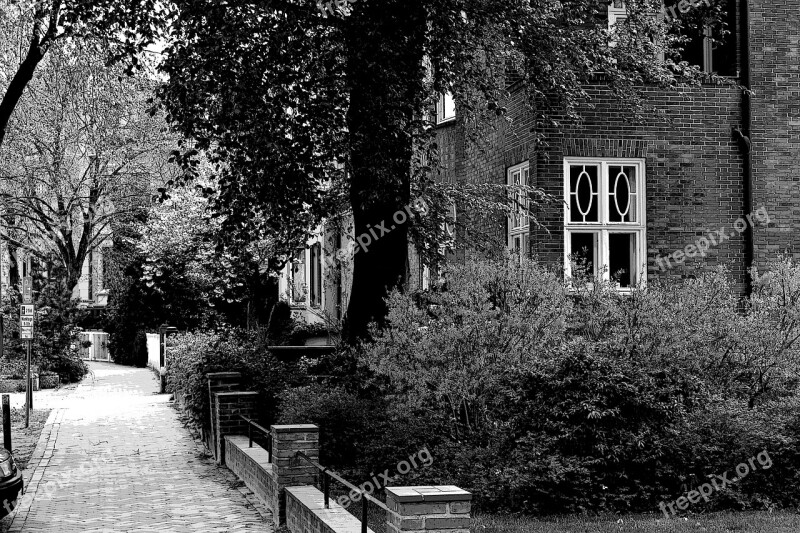 Black White House Black And White Architecture Building