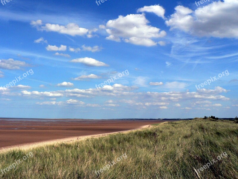 Sea Strand Clouds Coast Beach