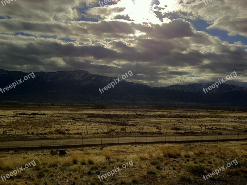 West Scenic Sky Landscape Scenery