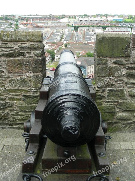 Derry Londonderry Ireland Cannon Free Photos