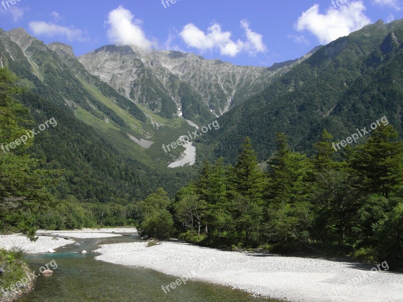 Kamikochi Azusa Japan Free Photos