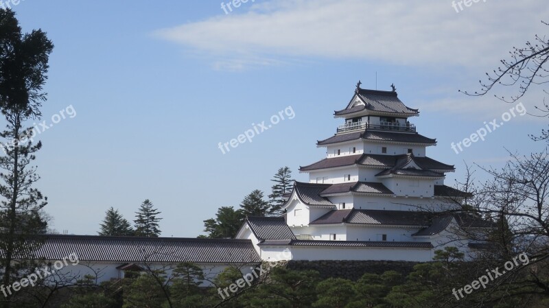 Castle Japan Architecture Building Asia