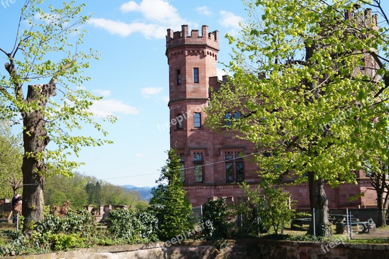 Castle Nature Beauty Monument Vista