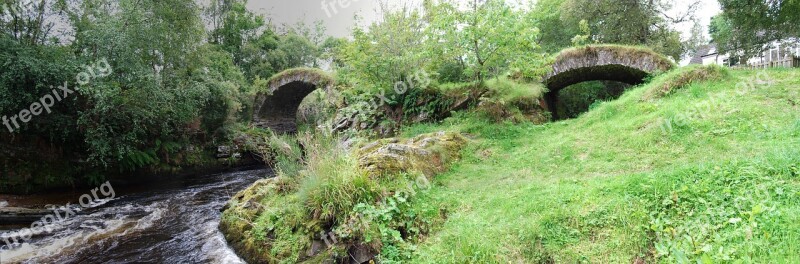 Scotland Bridge River Torrent Free Photos