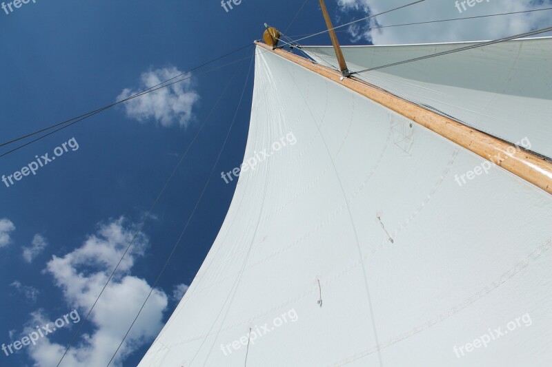 Lake Balaton Sailing Sail Free Photos