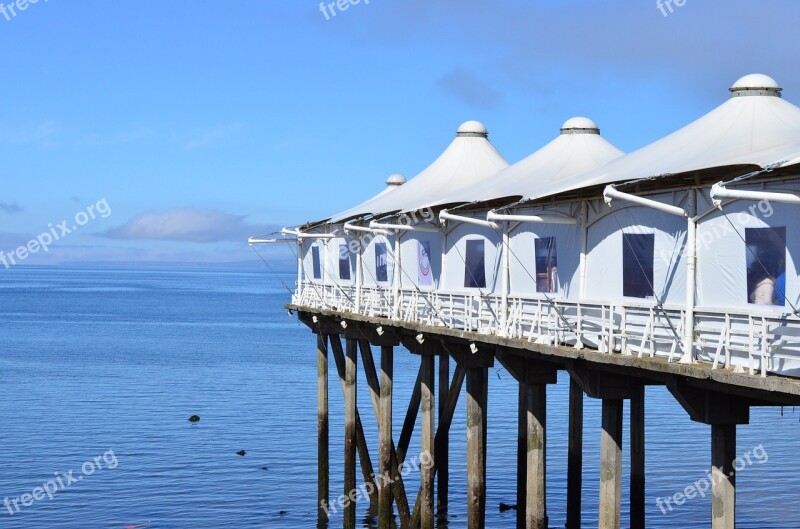 Pacific Ocean Blue Dock Puerto Free Photos