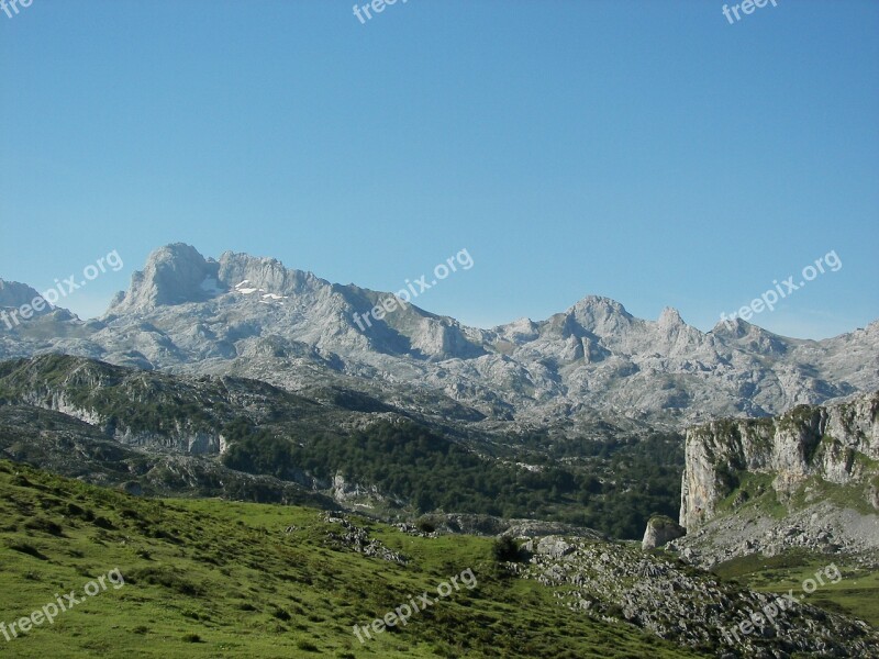 Landscape Nature Mountain River Views