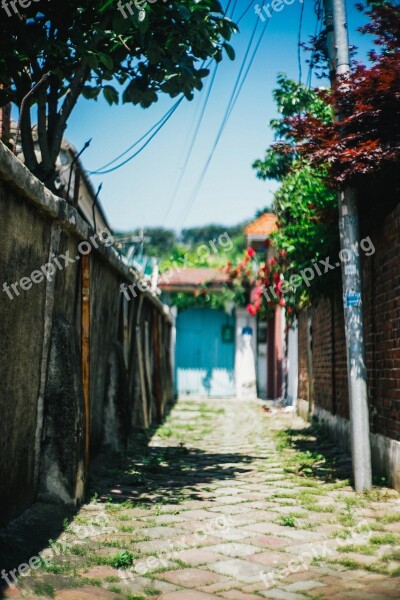 Side Streets Gunsan Gil Free Photos