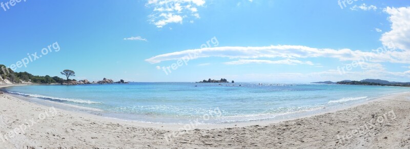 Corsica Panorama Beach Free Photos