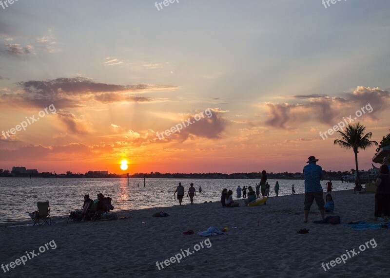 Sun Bikini Beach Summer People