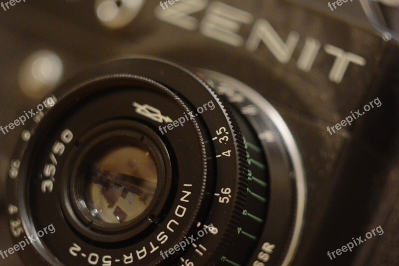 Zenith Camera Soviet Industar Lens