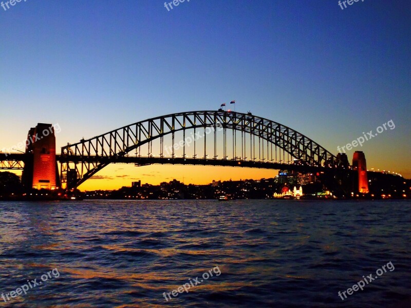 Bridge Sydney Tourist Attraction Port Australia