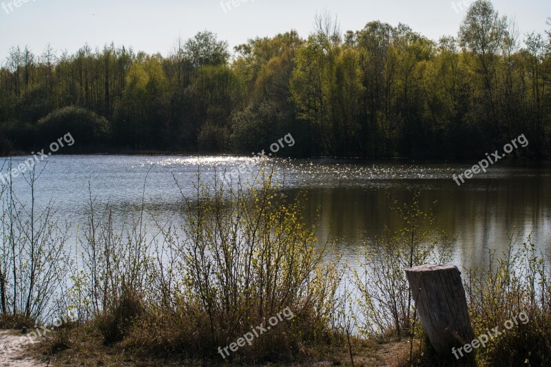 Lake Tongrube Wahner Pagan Water Sparkle