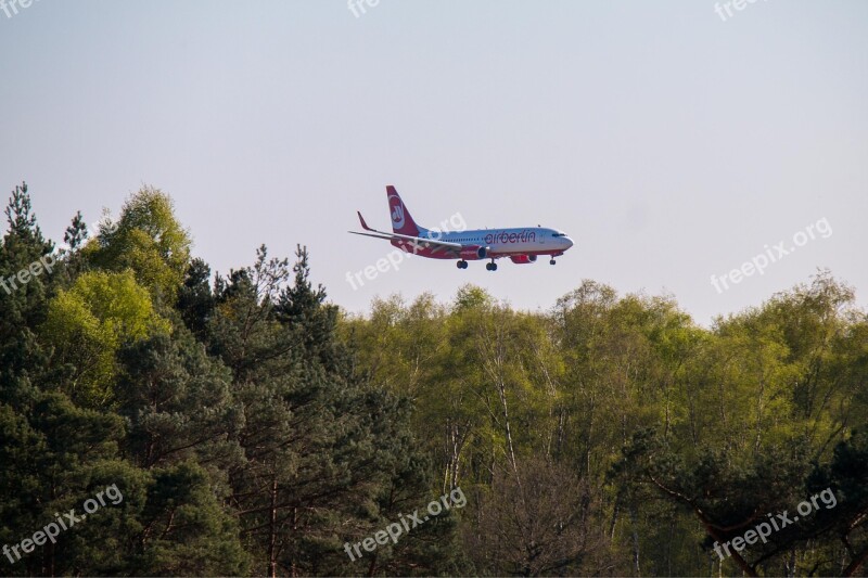 Aircraft Flying Land Landing Sky