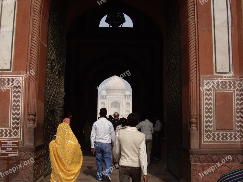 Taj Mahal India Temple Hinduism Travel