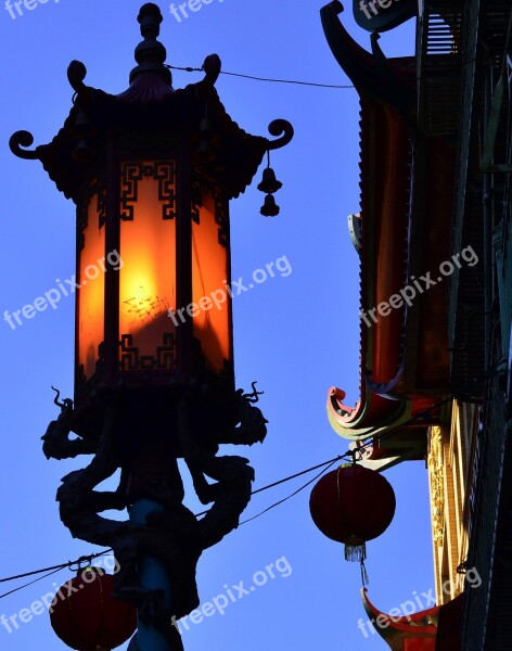 San Francisco China Town Chinese Chinatown Travel