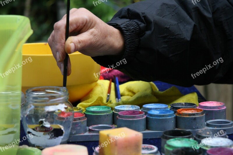 Paint Dye Painting Brush Tassels