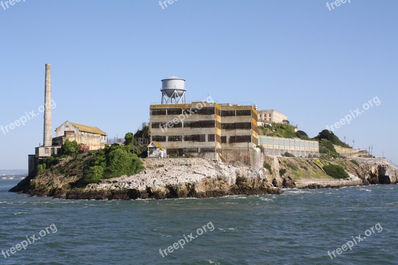 Alcatraz Island Prison San Francisco Free Photos