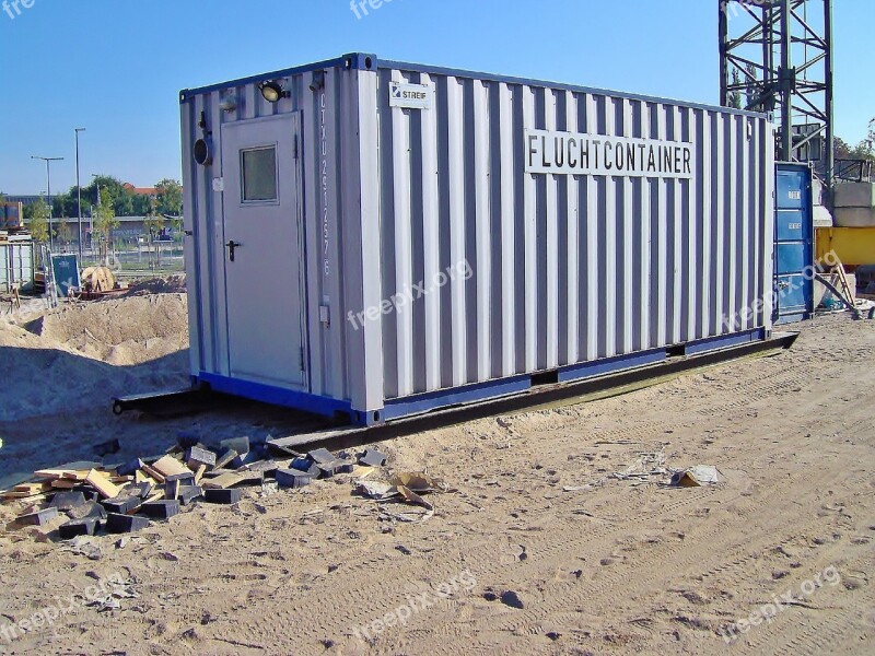 Site Central Station Aligned Container Protection First Aid