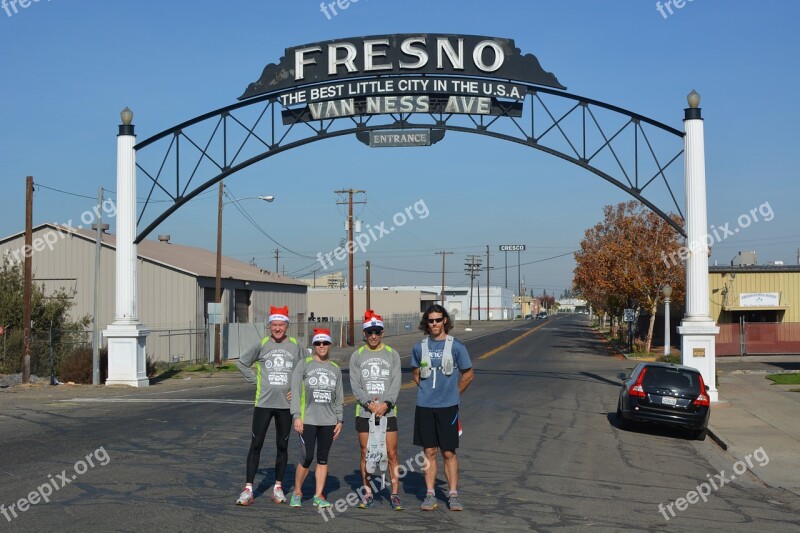 Fresno Running Christmas Free Photos