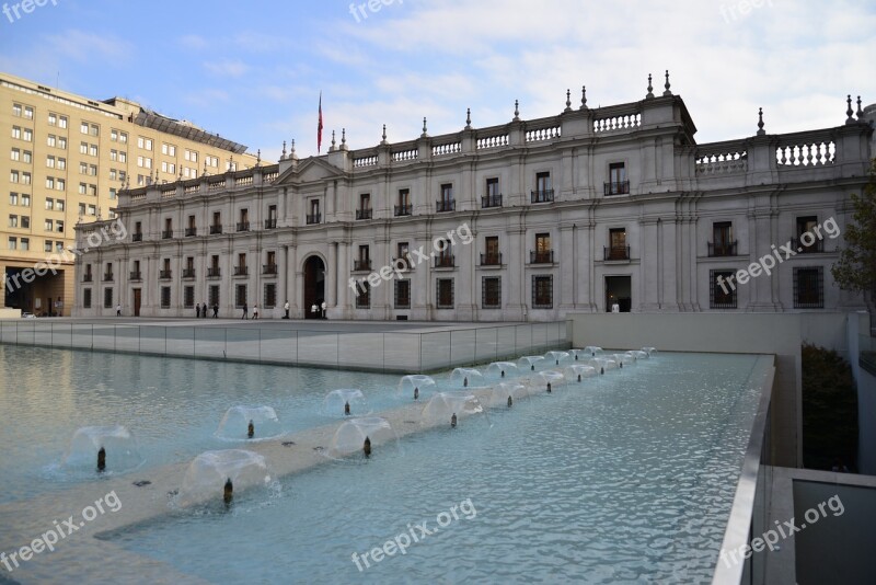 The Coin Government Of Chile Santiago Free Photos