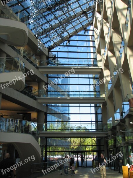 Salt Lake City Public Library Library Architecture Interior