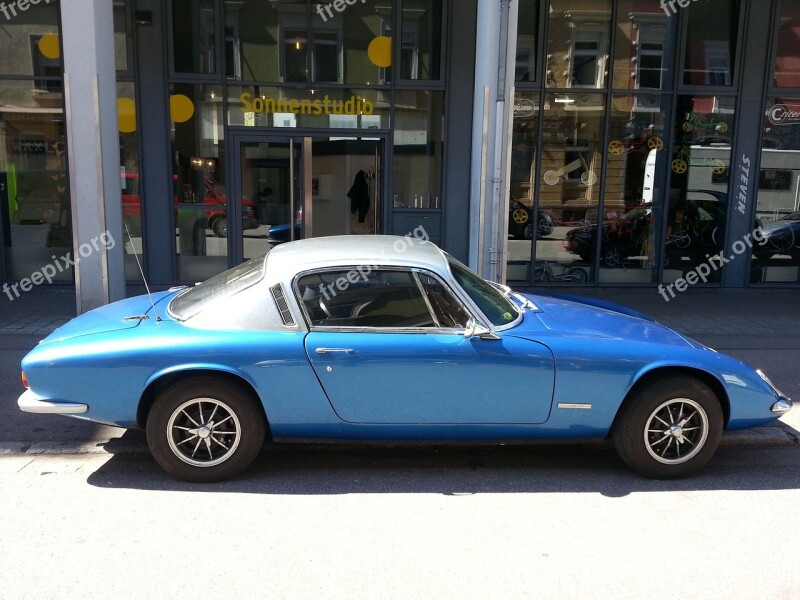 Lotus Oldtimer Sports Car Auto Convertible