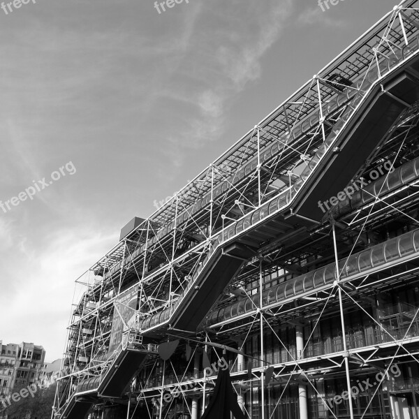 France Paris Pompidou Centre Art Gallery Contemporary Art