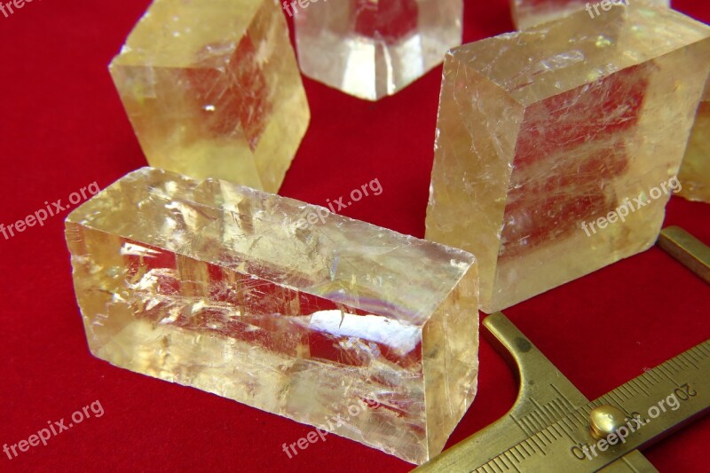 Calcite Stone Natural Mineral Kopalina