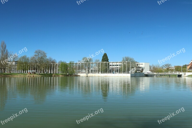 Böblingen City Lake Houses City View