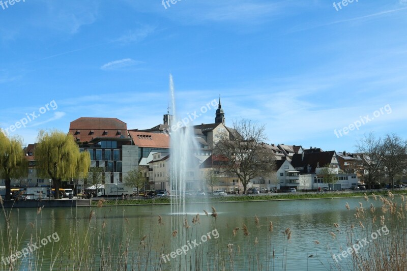 Böblingen City Lake Houses Church