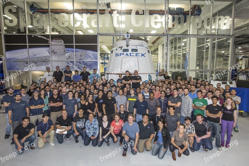 Spacex Rocket Team Free Photos